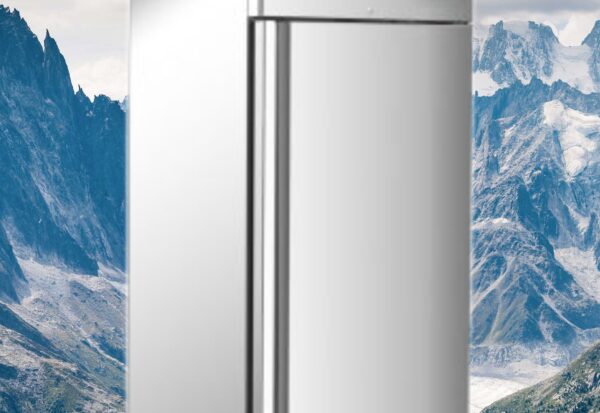 Armadio frigo per ristorante in acciaio inox