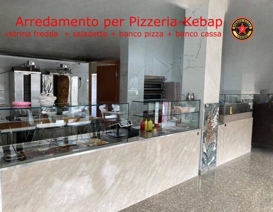 Arredamento per kebap, pizzeria, gastronomia, bar